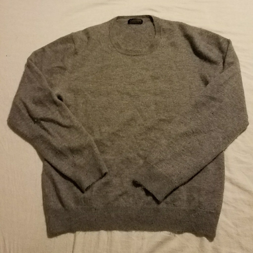 ✔Gray Large Calvin Klein Collection Wool Sweater✔